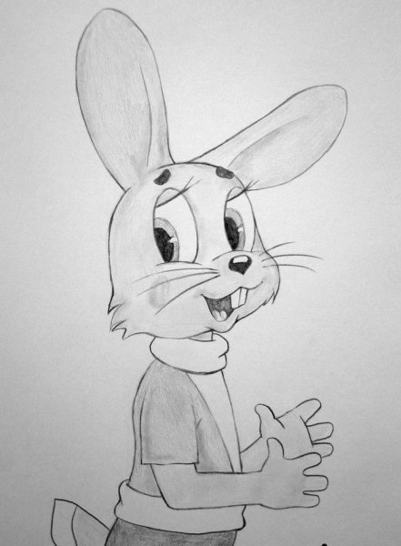 Накаченный заяц из ну погоди
