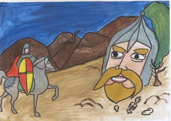 Иллюстрация к опере Руслан и Людмила