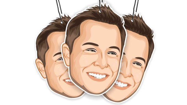 Раскраска Илон Маск