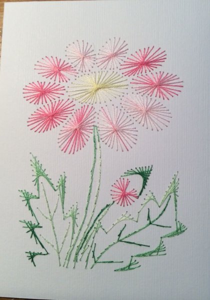 Техника вышивания изонить