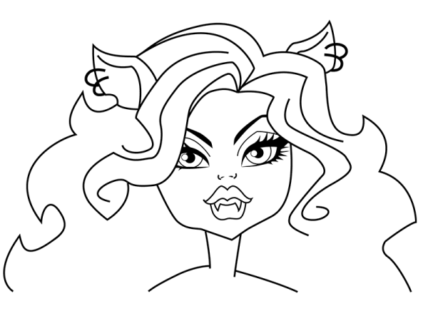 Клодин Вульф лицо