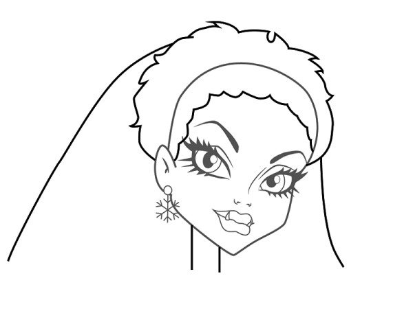 Легкие рисунки Монстер Хай