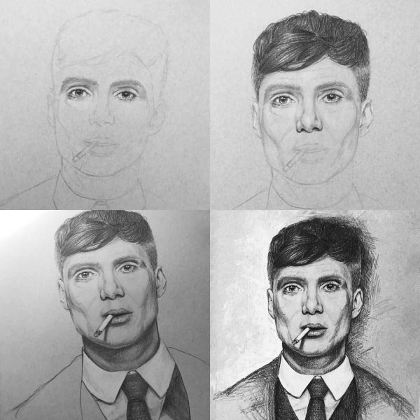 Томас Шелби портрет