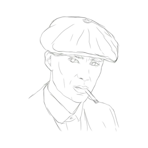 Томас Шелби контур