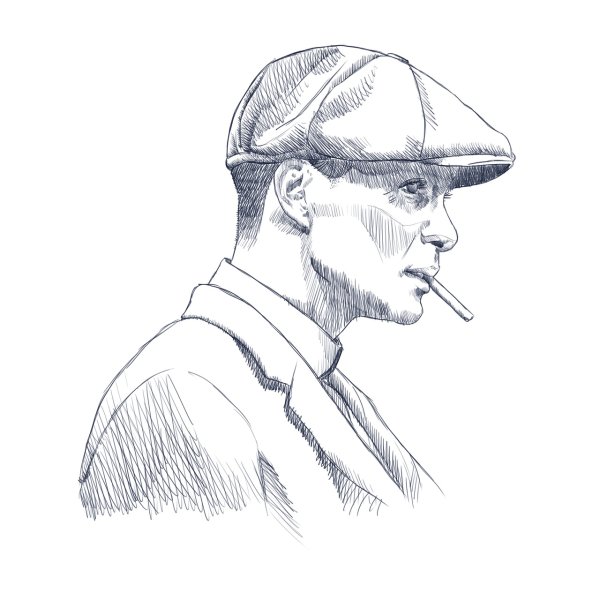 Томас Шелби автопортрет