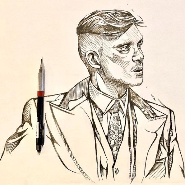 Томас Шёлби эскиз