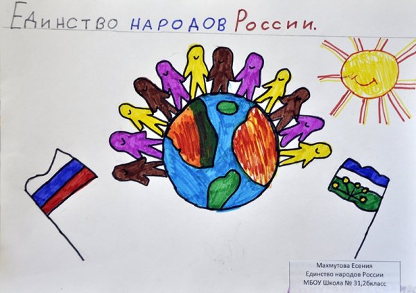 День народного единства рисунки