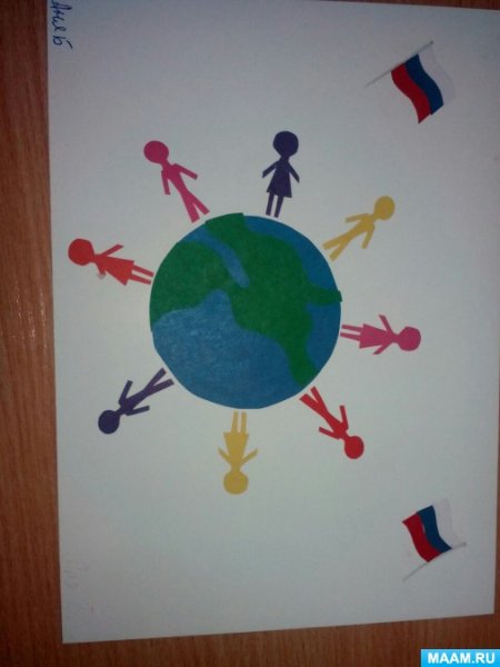 Рисунок на день единства народов