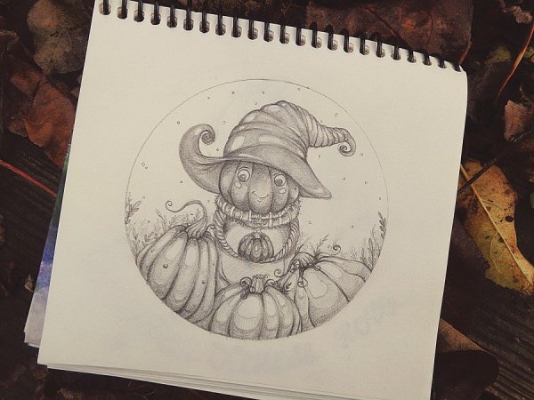 Хэллоуин Джек рисунок