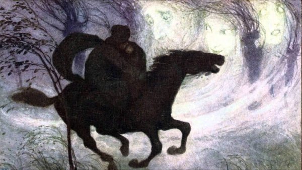 Баллада Шуберта Лесной царь легкий