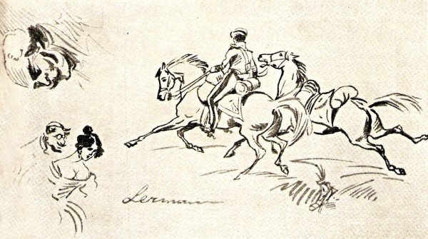 Иллюстрации Лермонтова к своим произведениям