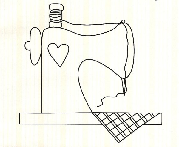 Трафареты для аппликаций из ткани