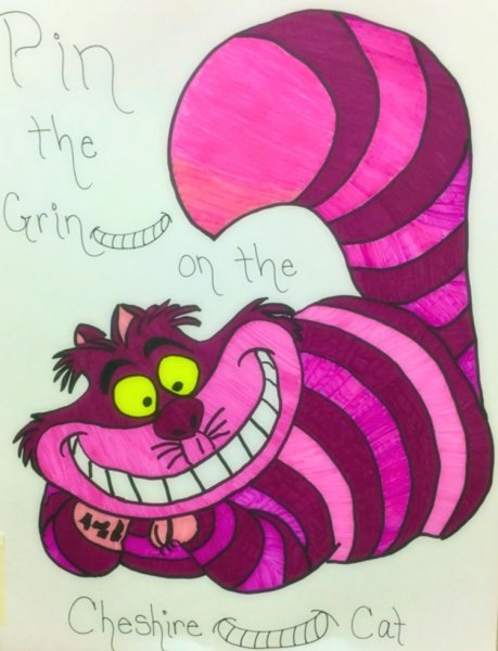 Скетчбук Чеширский кот