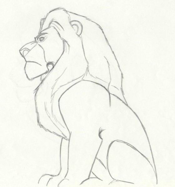 Муфаса скетч