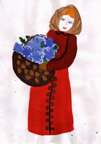 Рисование по сказке 12 месяцев