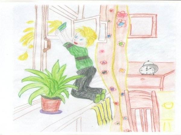 Рисунок к произведению Драгунского тайное становится явным