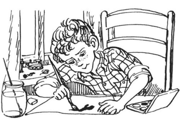 Драгунский Денискины рассказы раскраска