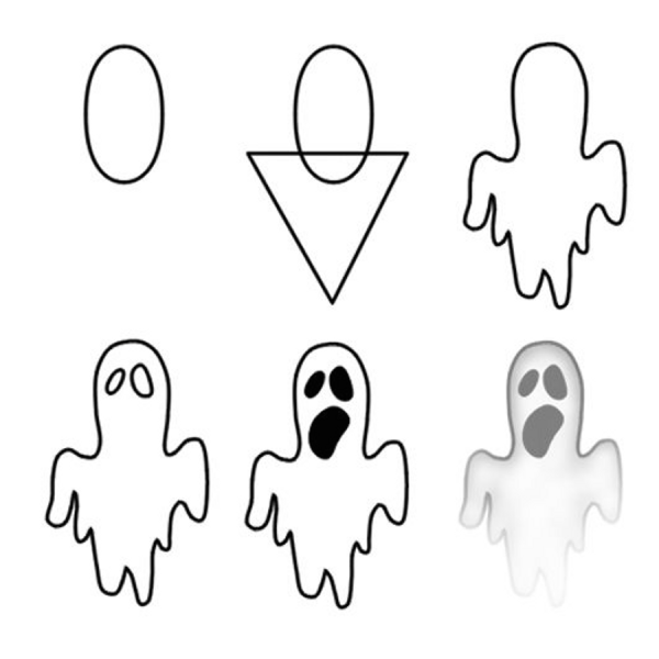 Нарисовать приведение