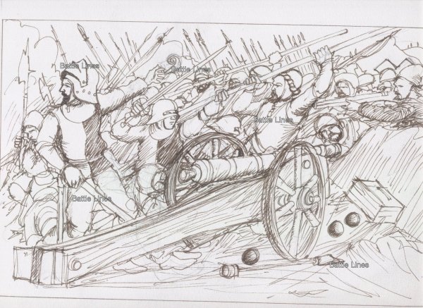 Бородинское сражение 1812 раскраска