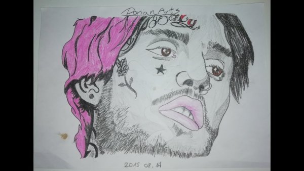 Портрет лёгкий лил Пипа