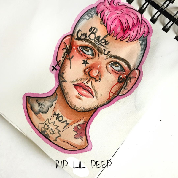 Лил пип искусство