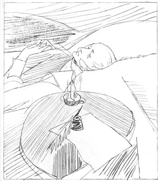 Шинель Гоголя рисунок Виталия Горяева