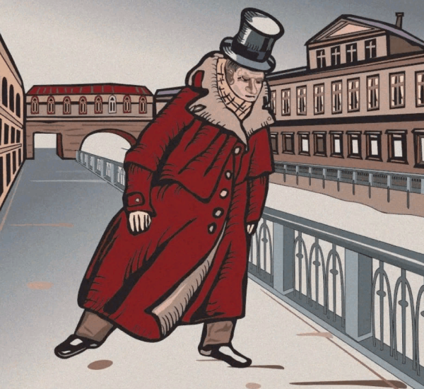 Иллюстрации к повести шинель Гоголя