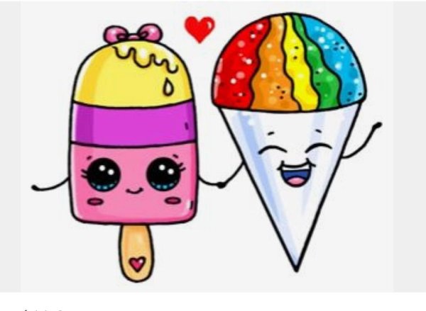 Мультяшная еда с глазами