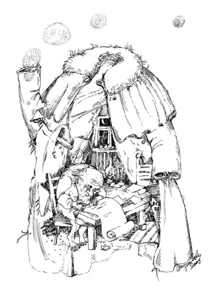 Рисунок на тему шинель