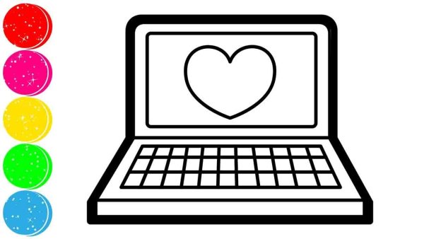 Ноутбук для раскрашивания