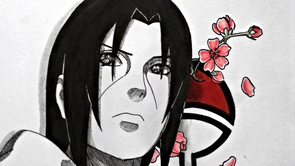 Рисунки аниме Наруто Итачи