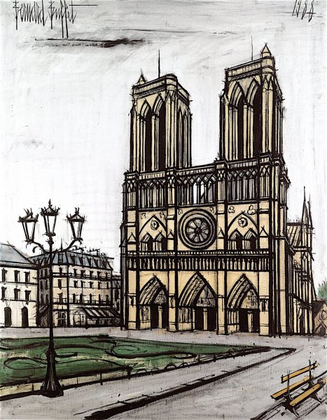 Бернар Бюффе архитектура