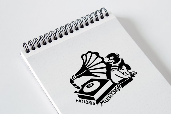 Экслибрис простой