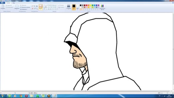 Рисование в пейнте