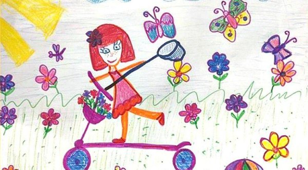 Рисунки пятилетних детей