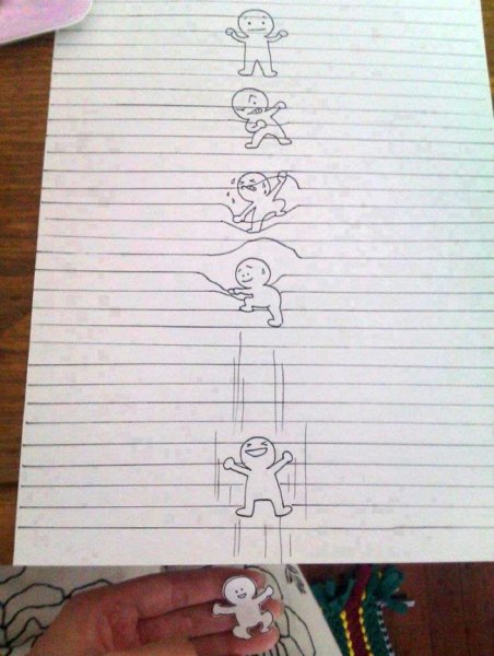 Прикольные рисунки в тетради