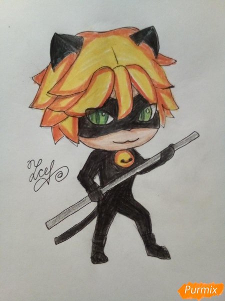 Супер кот для рисования