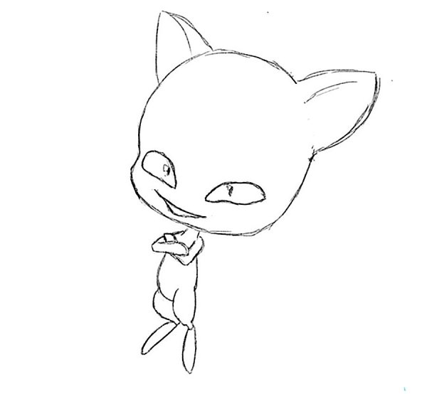 Леди баг для срисовки