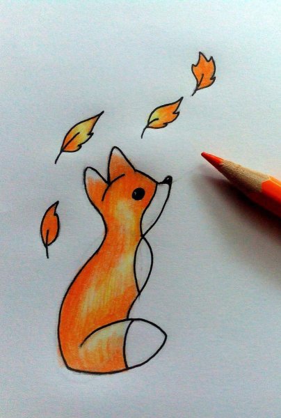 Рисунки для срисовки котики