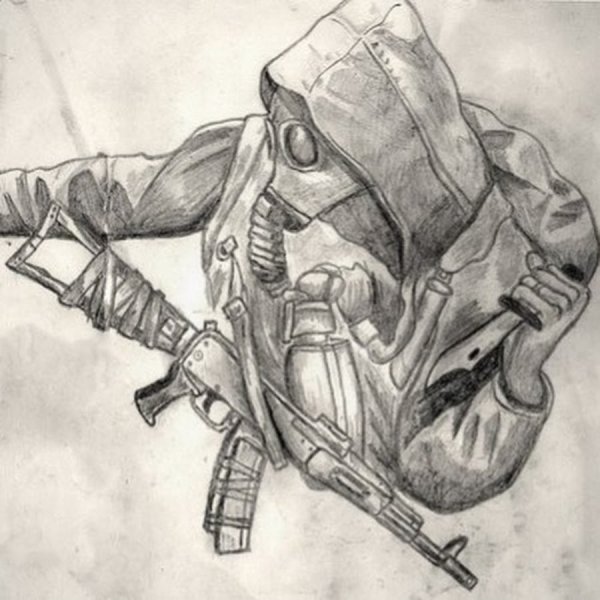 Раскраски из игры сталкер