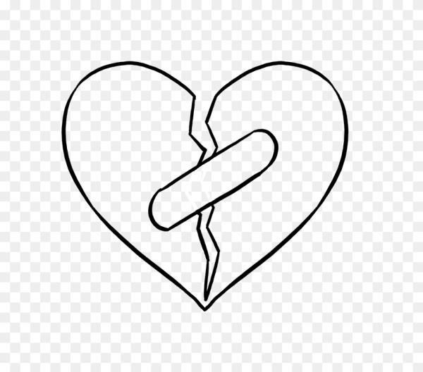 Рисунки для срисовки сердечки