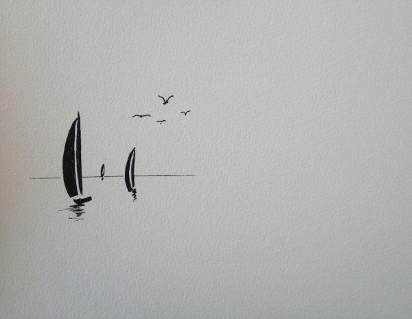 Рисование тушью и пером для начинающих