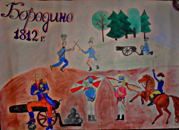 Бородинская битва 1812 года для детей