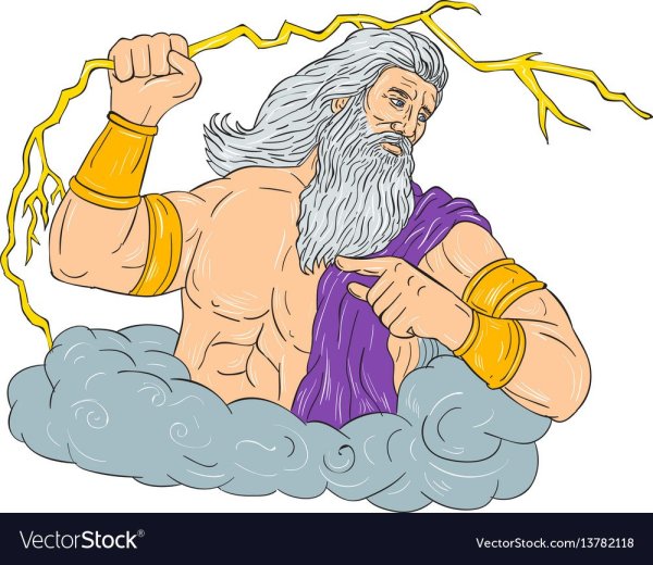 Рисунки Зевса для срисовки