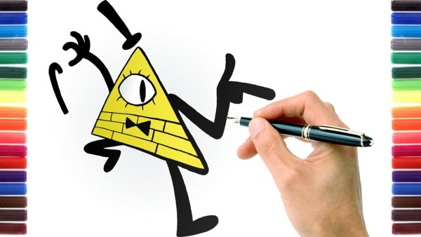 Рисунки фломастерами Гравити Фолз