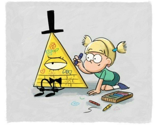 Билл шифр Гравити Фолз милый