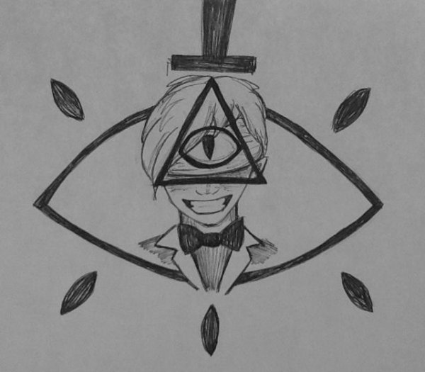 Билл Сайфер для срисовки