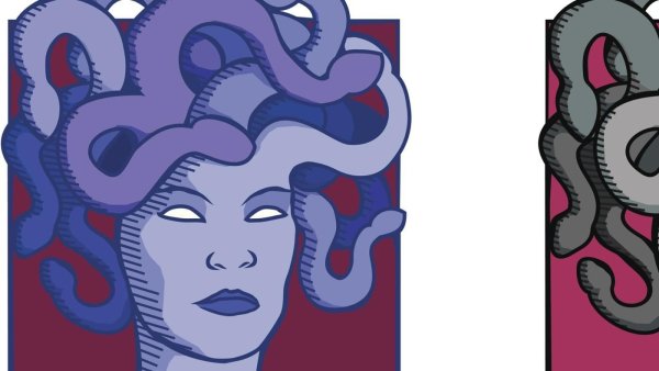 Медуза Горгона eps