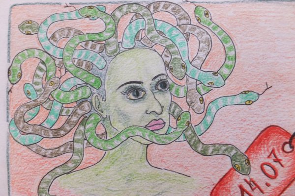 Медуза Горгона для детей