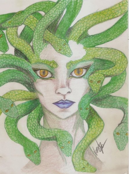 Медуза Горгона 3 класс